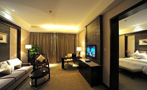 Juegangzhen Landison Hotel Nantong חדר תמונה